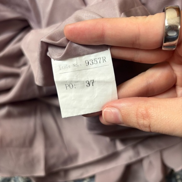 NWT Revelry Kennedy Chiffon Convertible Maxi Dress In Mauve 46” Length Size 12 - Picture 11 of 12